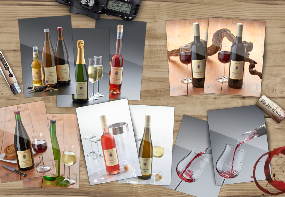 Weingut Desoi - Fotografie: Weine, Weinflaschen und Produkte für den Online Shop des Weinguts Desoi, Bad Kreuznach [Studiofotografie, Nachbearbeitung]