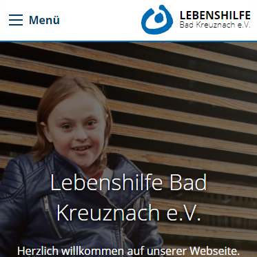 Lebenshilve Bad Kreuznach e.V. - <b>Entwicklung der Webseite für den Lebendhilfe Bad Kreuznach e.V.</b><br><br><b>Frontendentwicklung:</b> [Foundation 6, HTML5, PHP, CSS3]<br><br>Angeleht an das Corporate Design der Lebenshilfe Deutschland wurde in kurzer Zeit eine zukunftssichere mobilfähige Webseite konzipiert, strukturiert, gestaltet und programmiert. PHP-Skripte erleichtern in Zukunft die Pflege über eine Datenbank.